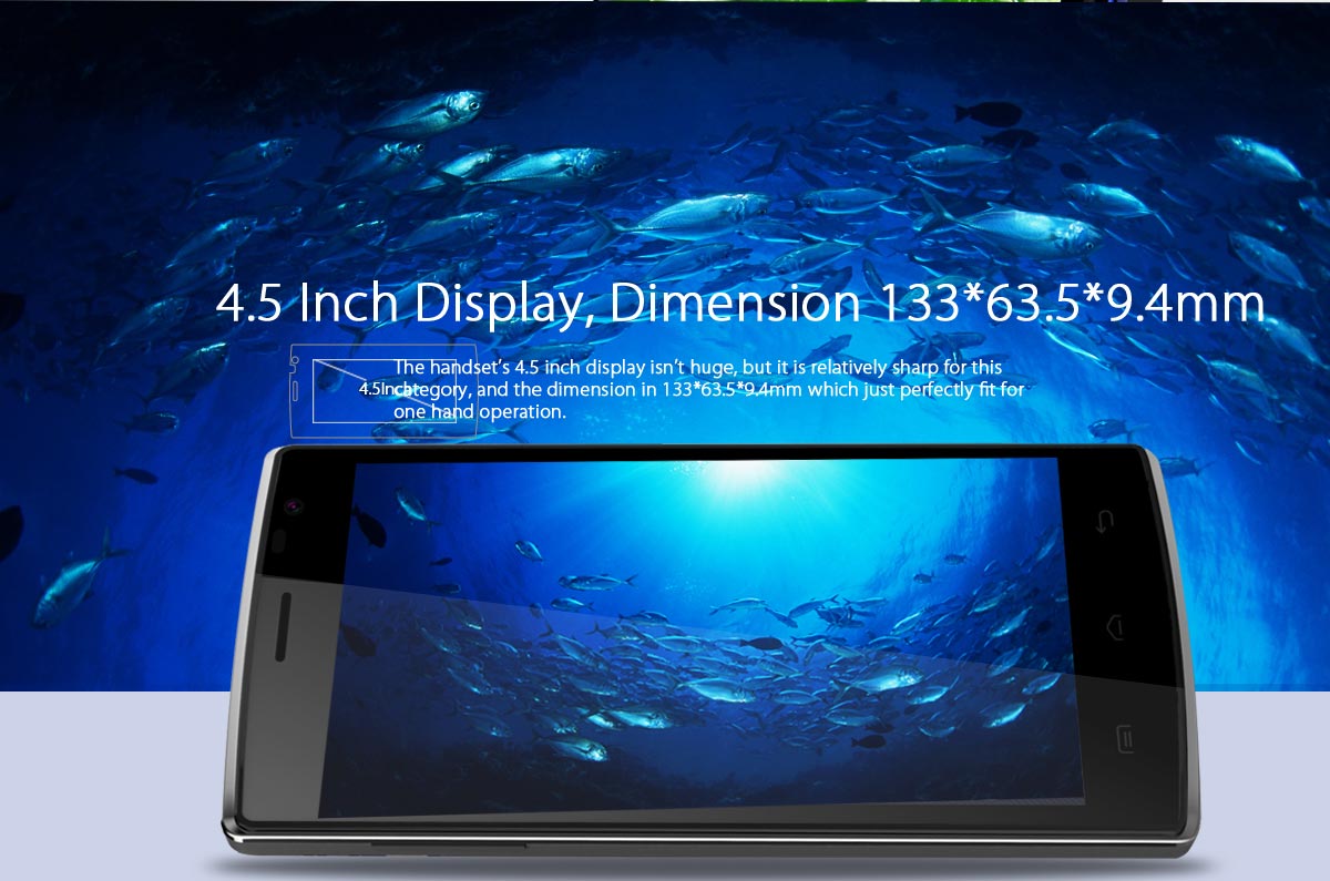 blackview with 4.5 inhc Экран